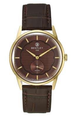 Product SKU: BL2532-10MKDDCase Material: Gold tone caseCase Size: 41.0mm X 48.5mmDial Size: Ø 35.6mmDial Color: Brown dialBracelet:  Brown calfskin leather strapCrystal: Sapphire crystal glassCrown: Ø 5.5mmMovement: 1L45