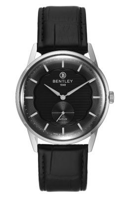 Product SKU: BL2532-10MWBBCase Material: Stainless steel caseCase Size: 41.0mm X 48.5mmDial Size: Ø 35.6mmDial Color: Black dialBracelet:  Black calfskin leather strapCrystal: Sapphire crystal glassCrown: Ø 5.5mmMovement: 1L45