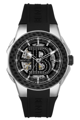 型号: BL2334-152MWBB商品介绍: 黑色碳纖維錶圈材质: 不鏽鋼錶殼表壳尺寸: 43.0 X 54.0mm表盘尺寸: Ø33.0mm表盘颜色: 黑色面盤鑲 12顆美鑽 & B LOGO 鑲91顆白色藍寶石表带:  黑色橡膠錶帶表镜: 耐磨損藍寶石水晶玻璃表冠: Ø 7.5mm机芯: 8N24 / 自動表