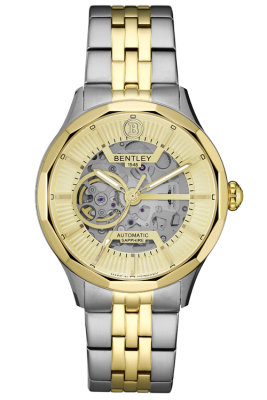Product SKU: BL2427-15MTKI-KCase Material: Gold two tone stainless steelCase Size: 44.0mm X 51.0mmDial Size: Ø 37.2mmDial Color: Gold dialCrystal: Sapphire crystal glassCrown: Ø 7.0mmMovement: NH70