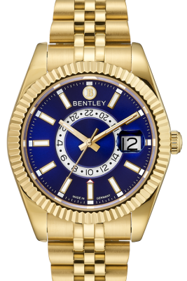 <b>Product SKU:</b> BL2433-10MKNI<br><b>Case Material:</b> Gold tone stainless steel<br><b>Case Size:</b> 42.0mm X 42.0mm<br><b>Dial Size:</b> Ø 32.5mm<br><b>Dial Color:</b> Blue dial<br><b>Crystal:</b> Sapphire crystal glass<br><b>Crown:</b> Ø 7.0mm<br><b>Movement:</b> 515.24D<br><br>