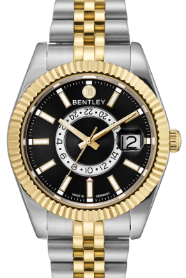 <b>Product SKU:</b> BL2433-10MTBI-K<br><b>Case Material:</b> Gold two tone stainless steel<br><b>Case Size:</b> 42.0mm X 42.0mm<br><b>Dial Size:</b> Ø 32.5mm<br><b>Dial Color:</b> Black dial<br><b>Crystal:</b> Sapphire crystal glass<br><b>Crown:</b> Ø 7.0mm<br><b>Movement:</b> 515.24D<br><br>