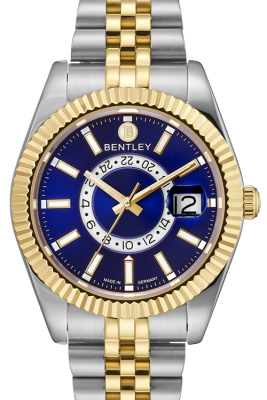 <b>Product SKU:</b> BL2433-10MTNI-K<br><b>Case Material:</b> Gold two tone stainless steel<br><b>Case Size:</b> 42.0mm X 42.0mm<br><b>Dial Size:</b> Ø 32.5mm<br><b>Dial Color:</b> Blue dial<br><b>Crystal:</b> Sapphire crystal glass<br><b>Crown:</b> Ø 7.0mm<br><b>Movement:</b> 515.24D<br><br>