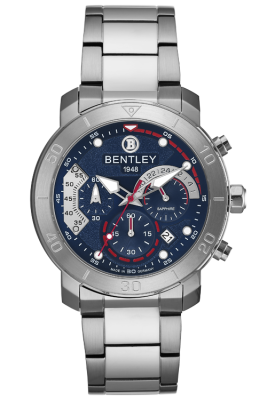 Product SKU: BL2530-10MWNICase Material: All stainless steelCase Size: 43.0mm X 49.0mmDial Size: Ø 33.0mmDial Color: Blue dialCrystal: Sapphire crystal glassCrown: Ø 6.5mmMovement: VD53