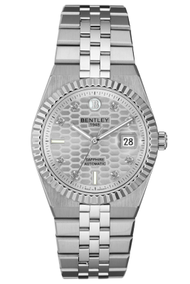 Product SKU: BL2534-15MWCICase Material: All stainless steelCase Size: 40.0mm X 40.0mmDial Size: Ø 33.0mmDial Color: Silver dial with 8pcs white sapphireCrystal: Sapphire crystal glassCrown: Ø 6.0mmMovement: 8215
