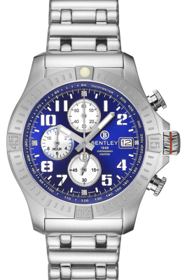 Product SKU: BL2596-102MWNACase Material: All stainless steelCase Size: 43.0mm X 51.0mmDial Size: Ø 34.0mmDial Color: Blue dial with 4pcs diamondCrystal: Sapphire crystal glassCrown: Ø 7.0mmMovement: VK67
